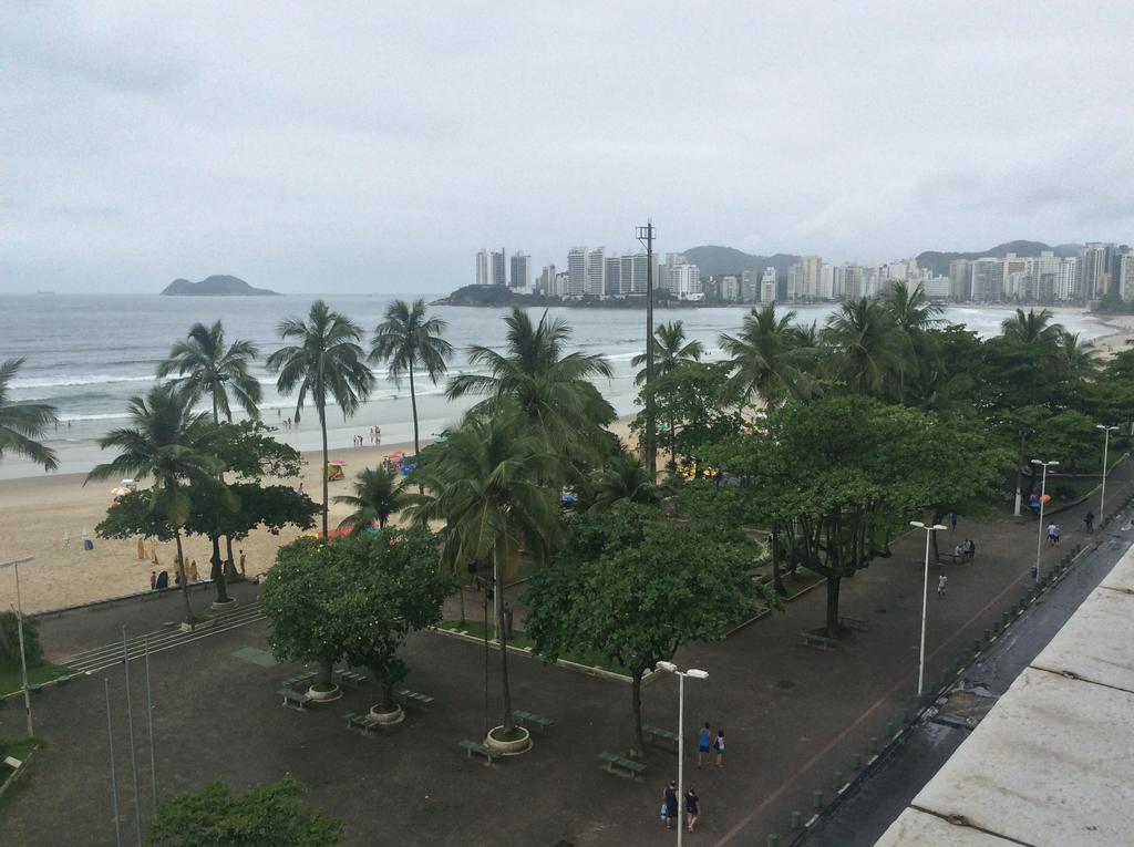 Pitangueiras Frente Total Mar Pe Na Areia Apartamento Guarujá Exterior foto